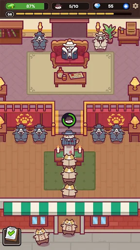 Download Cat Mafia : Idle Tycoon Games Terbaru – Game Simulasi Kucing - Screenshot 1