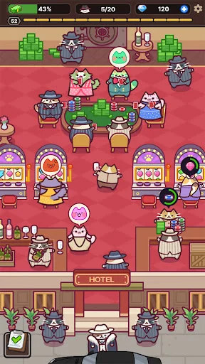 Download Cat Mafia : Idle Tycoon Games Terbaru – Game Simulasi Kucing - Screenshot 10