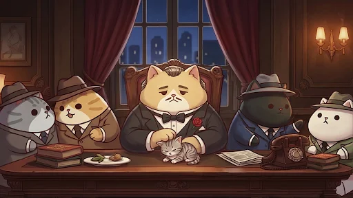 Download Cat Mafia : Idle Tycoon Games Terbaru – Game Simulasi Kucing - Screenshot 23